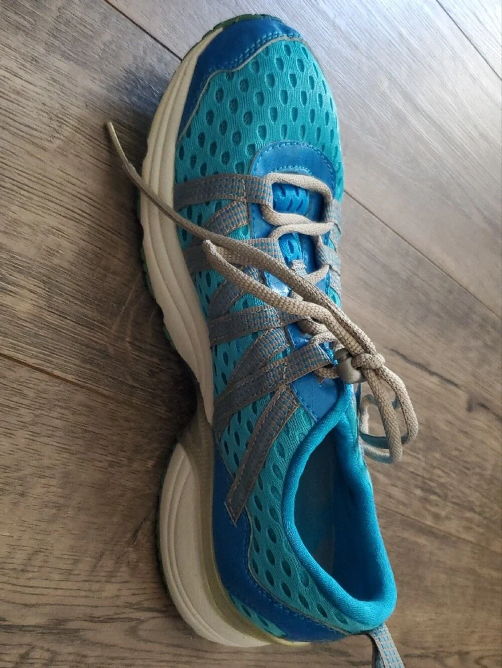 Ryka Teal Blue Athletic Running Shoes